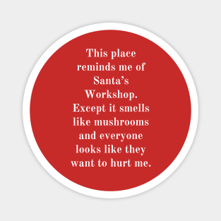 Buddy The Elf - Santa's Workshop Magnet